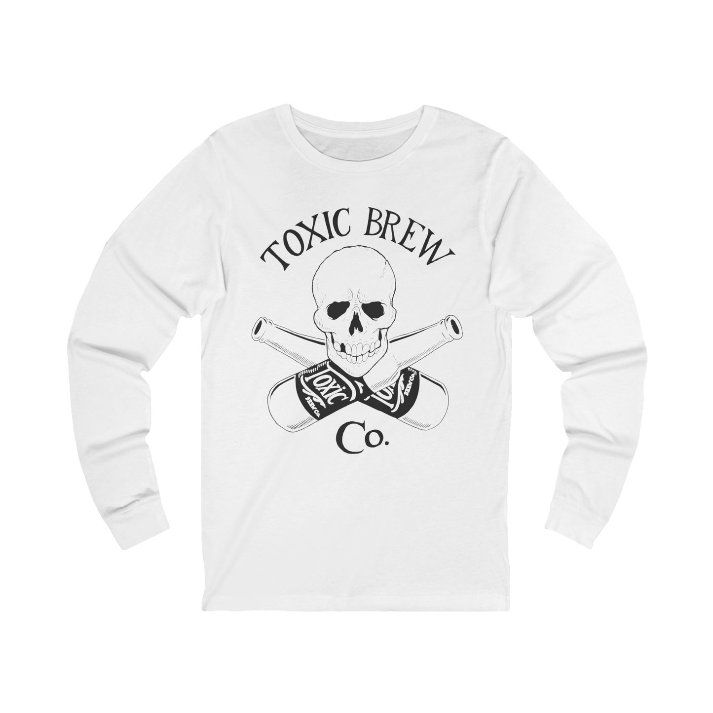 Skull and Cross Bottles Long Sleeve T-Shirt