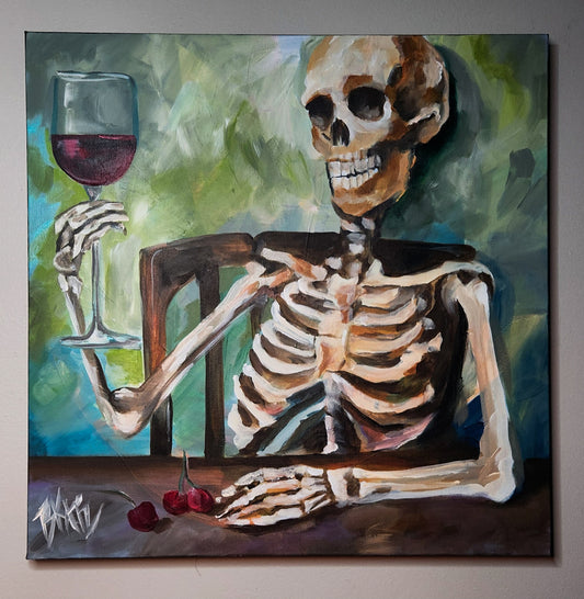 'JESS' Print on Canvas 24x24