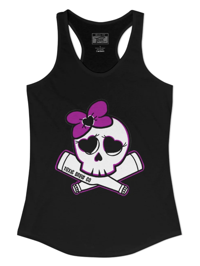Girl Skelly Racerback Tank