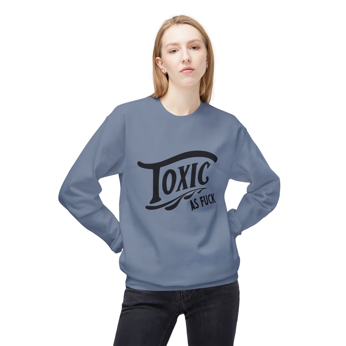 Toxic AF Crewneck Sweatshirt