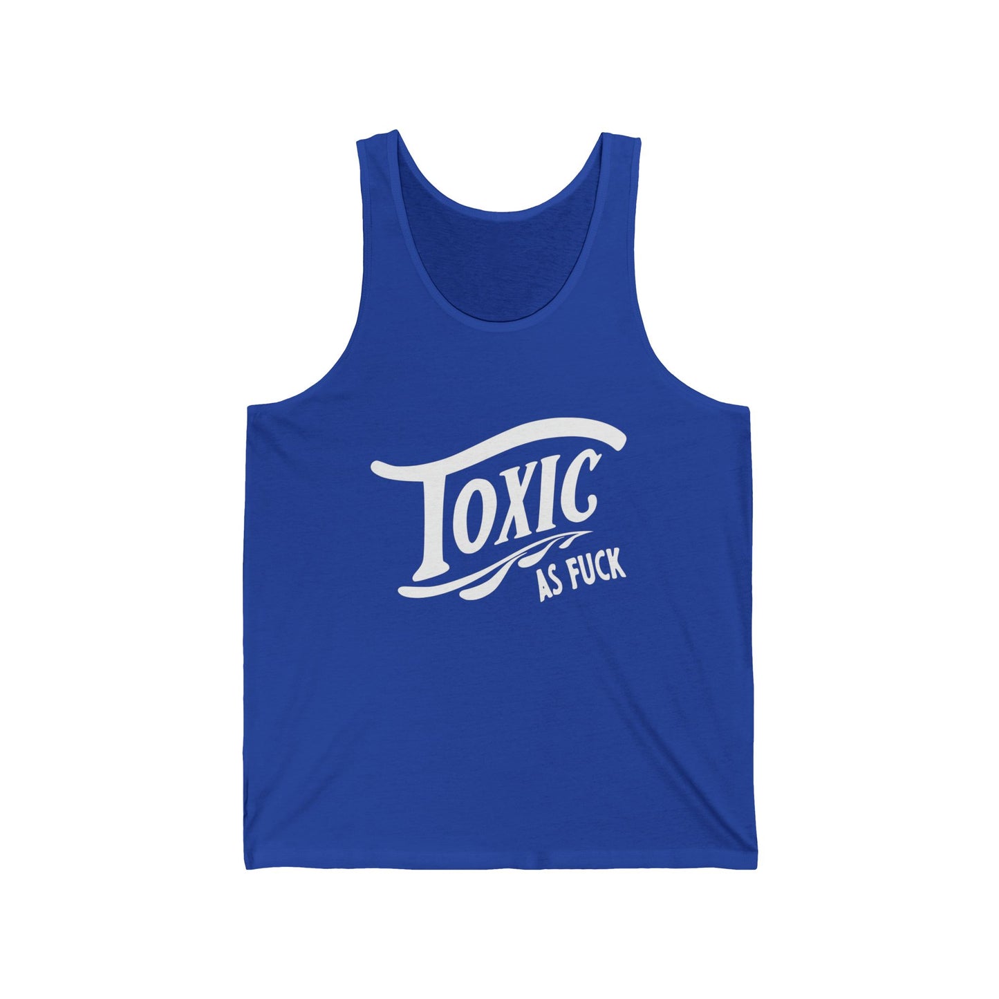 Toxic AF Tank Top White design