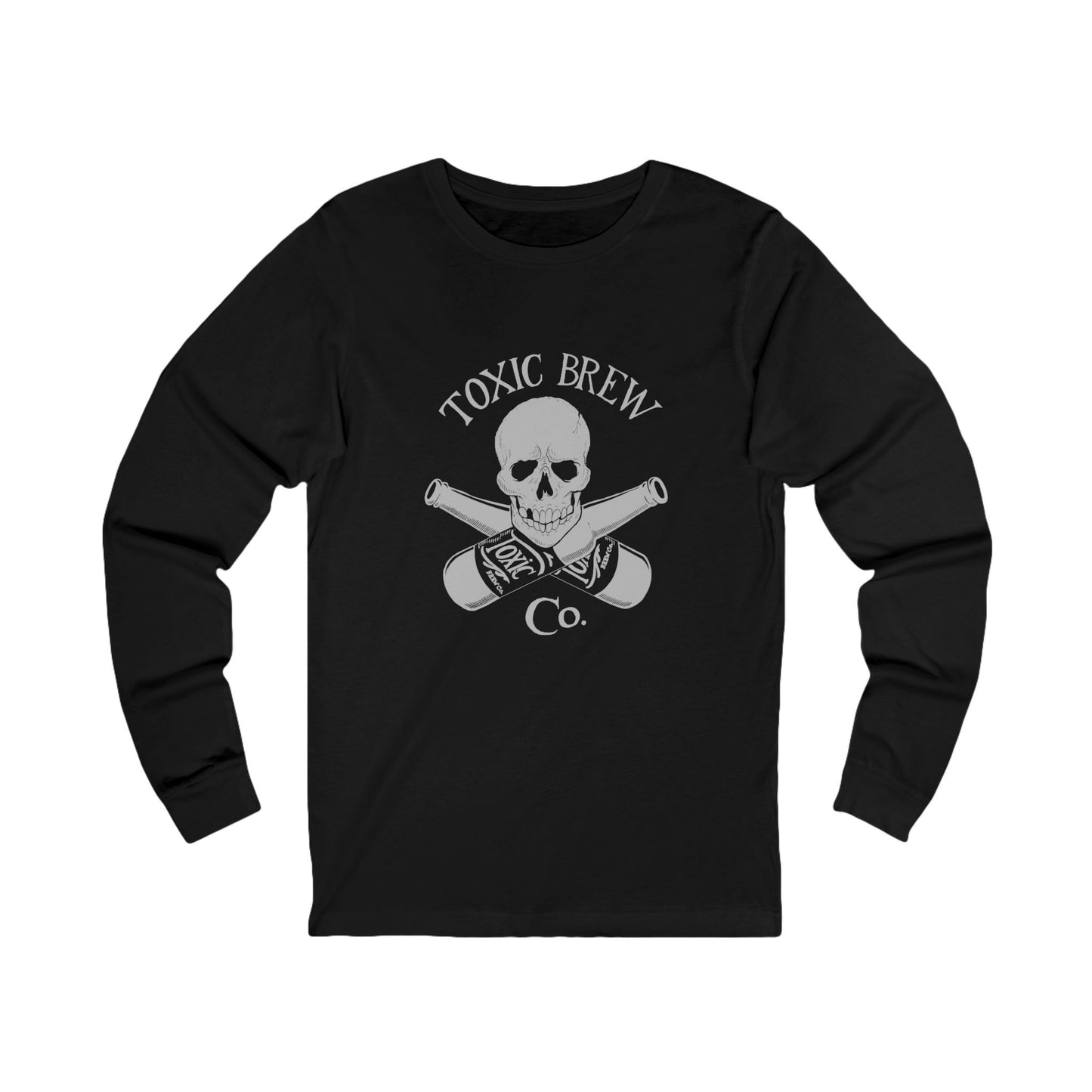 Skull and Cross Bottles Long Sleeve T-Shirt