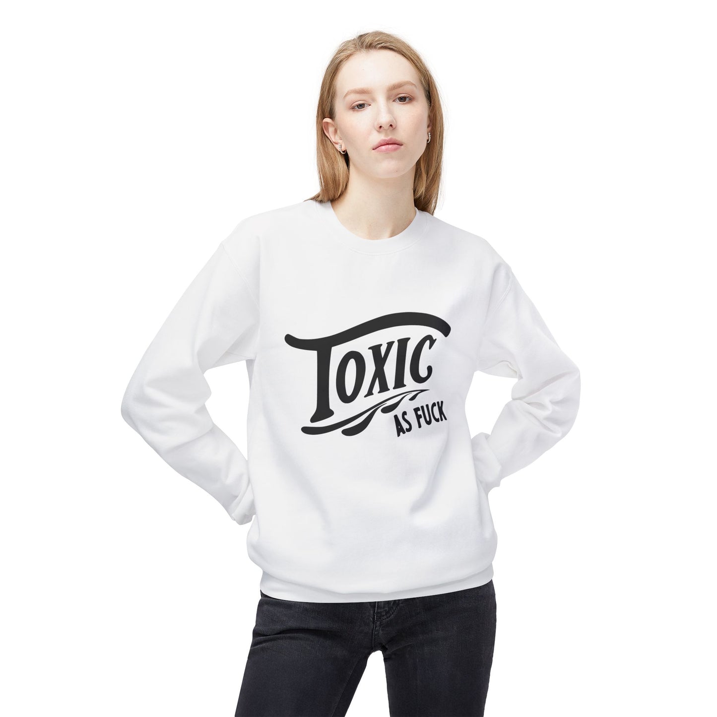 Toxic AF Crewneck Sweatshirt