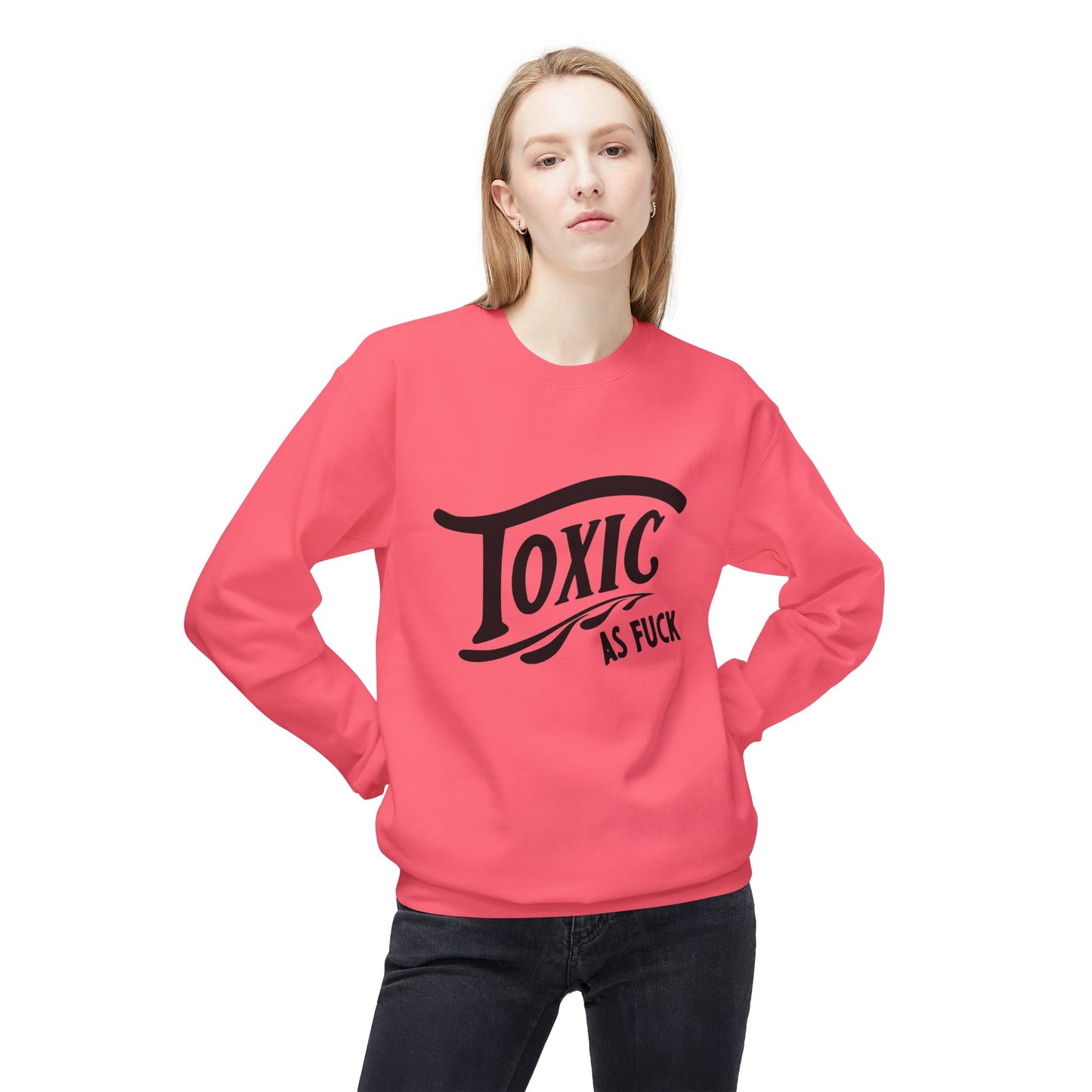 Toxic AF Crewneck Sweatshirt