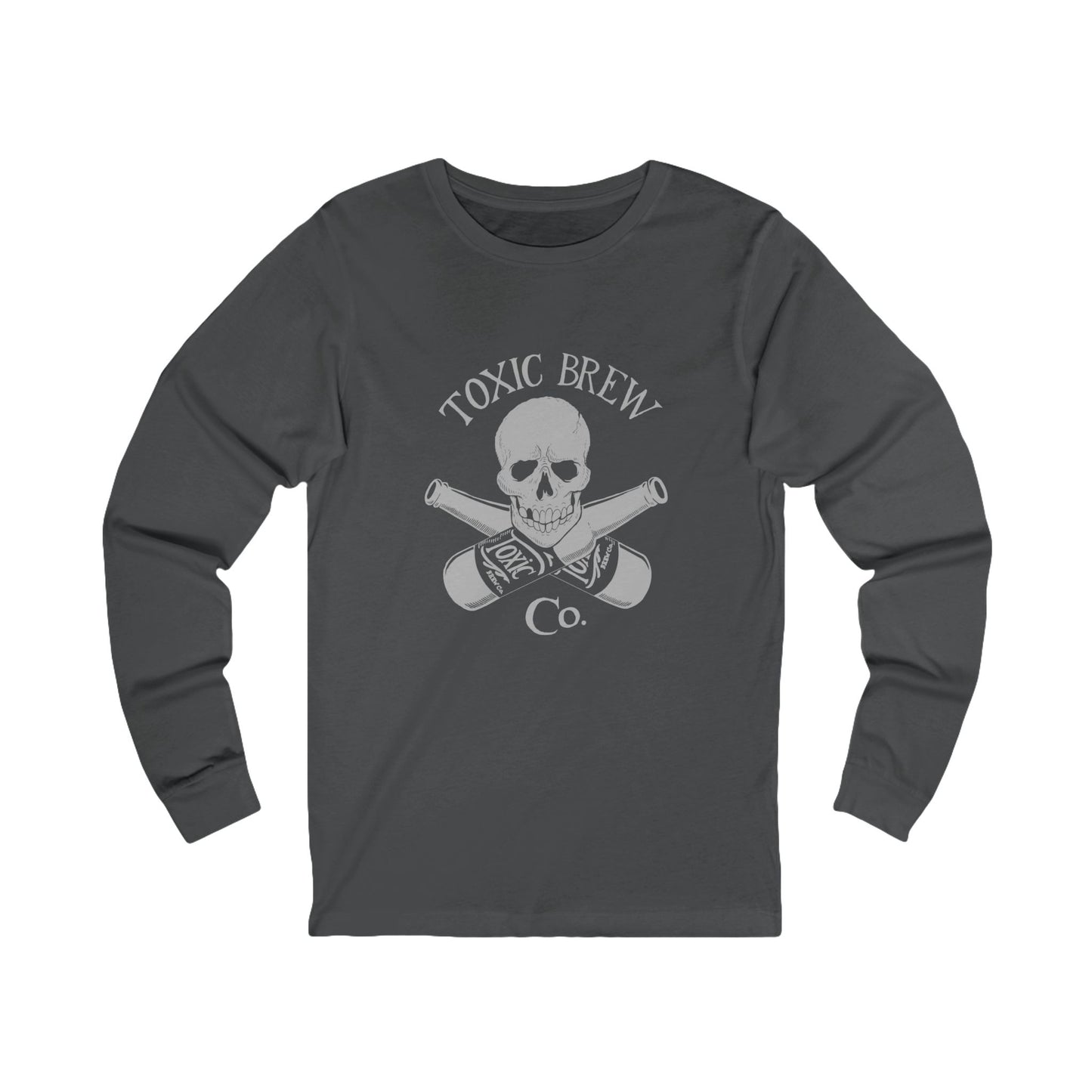 Skull and Cross Bottles Long Sleeve T-Shirt