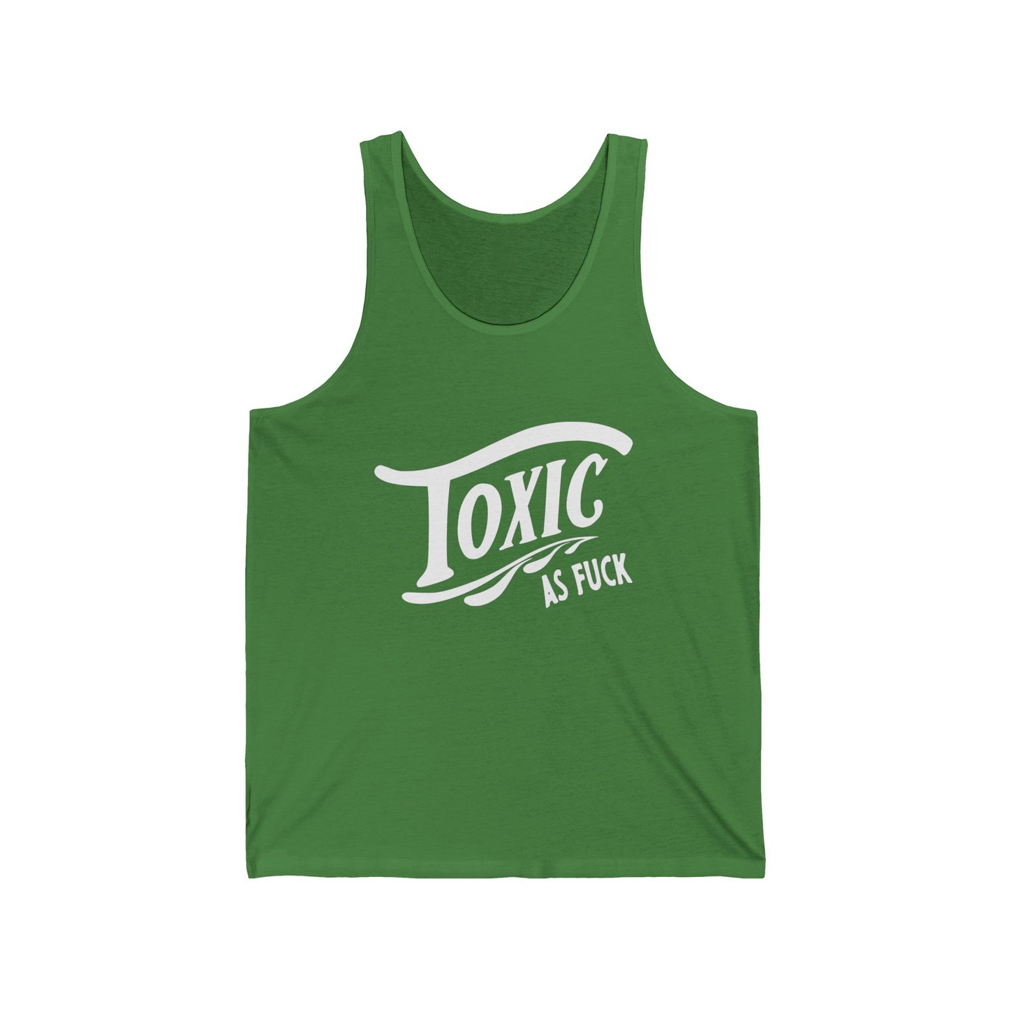 Toxic AF Tank Top White design