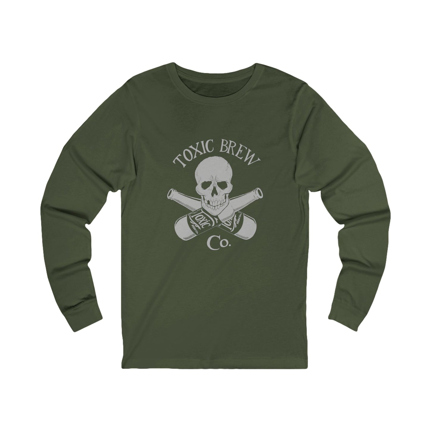 Skull and Cross Bottles Long Sleeve T-Shirt