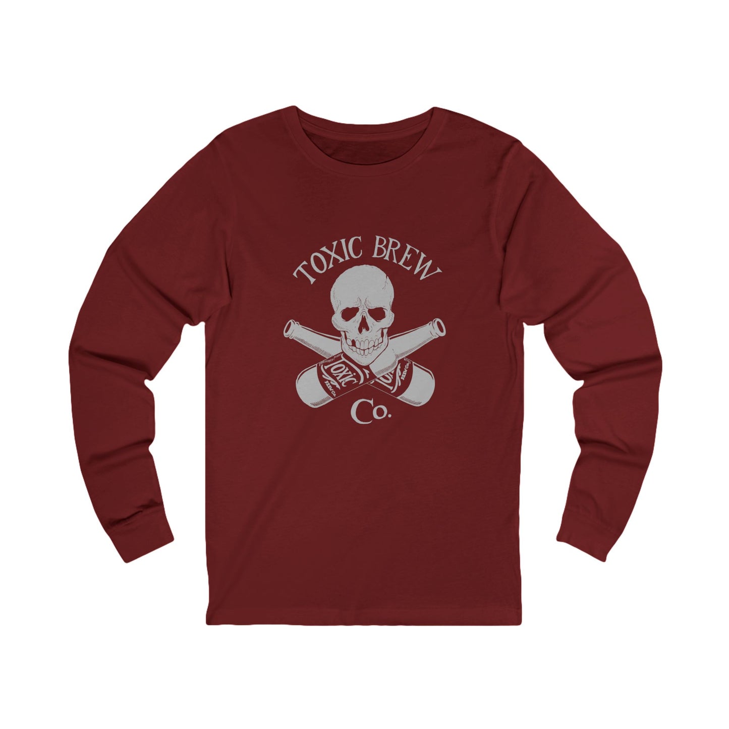 Skull and Cross Bottles Long Sleeve T-Shirt