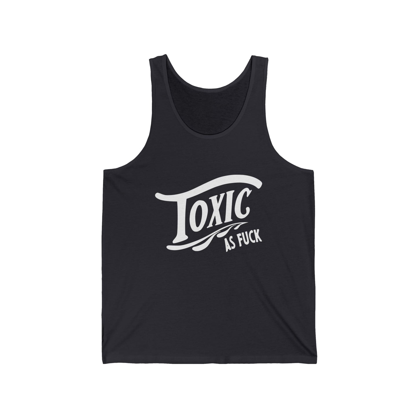 Toxic AF Tank Top White design