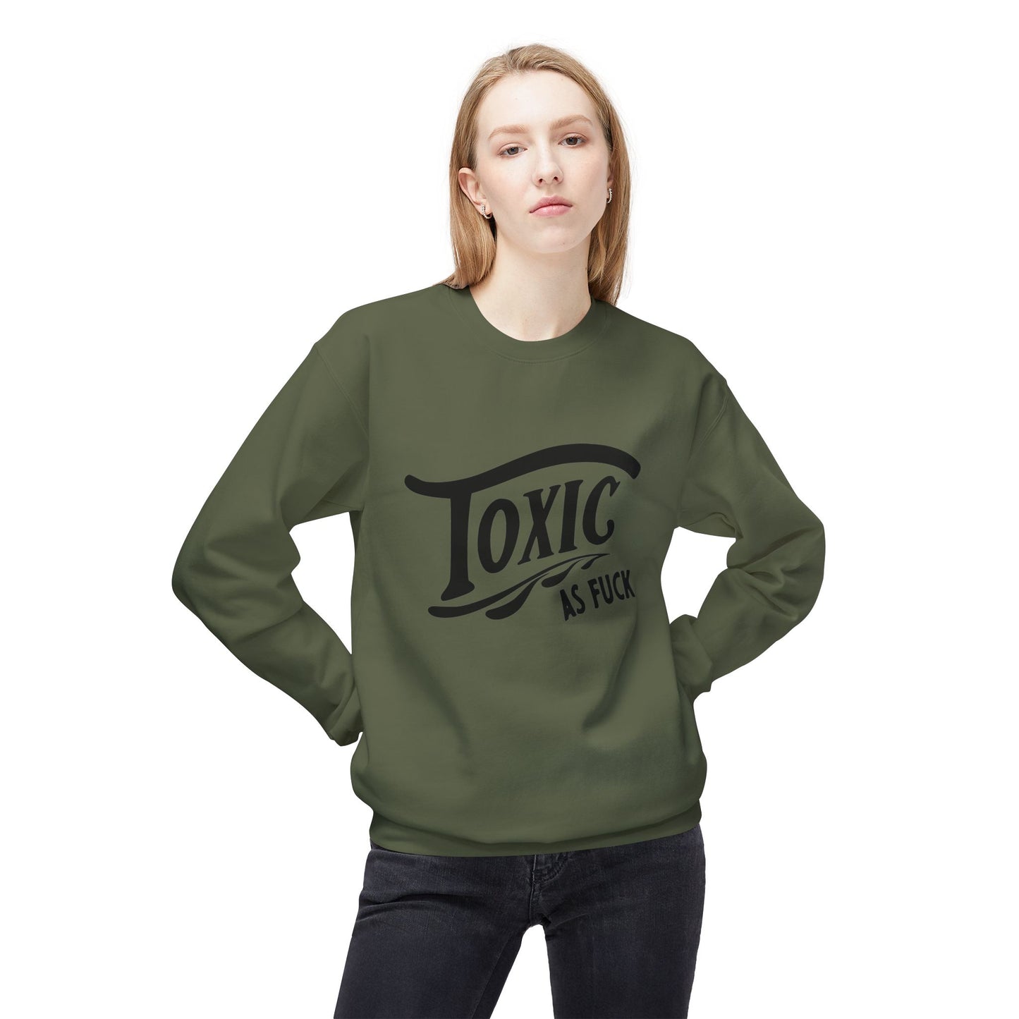 Toxic AF Crewneck Sweatshirt