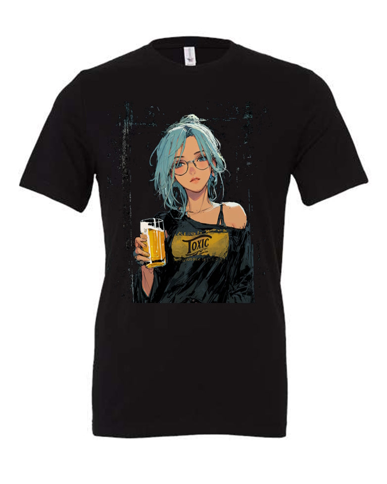 Toxic Girl Blue T-shirt (Monthly Instore Pickup)