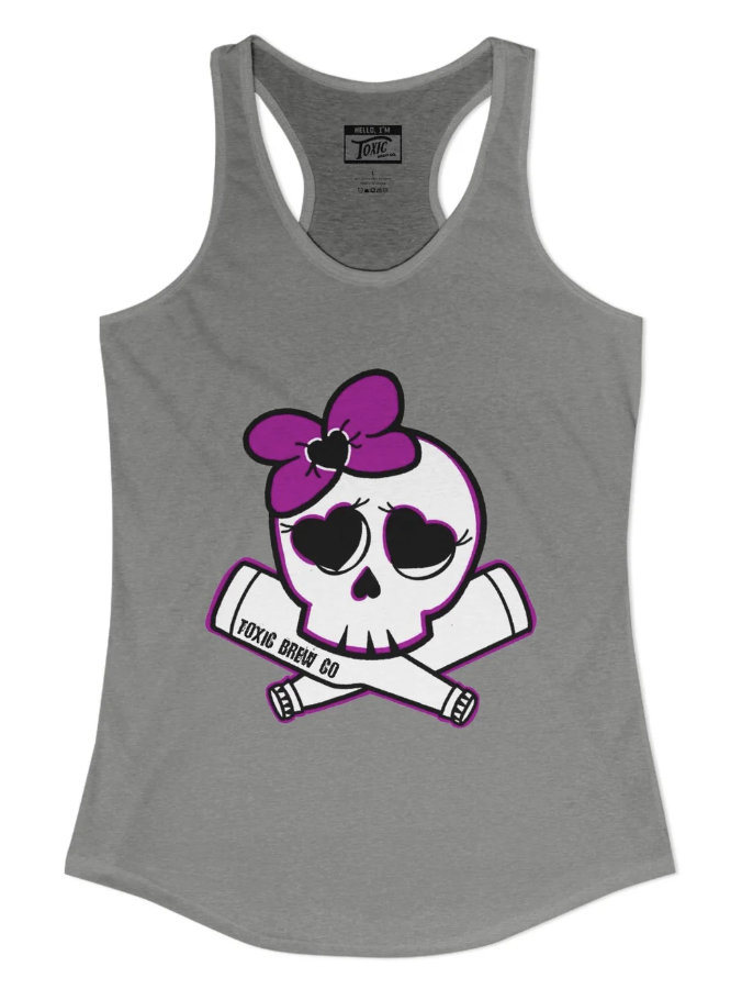 Girl Skelly Racerback Tank