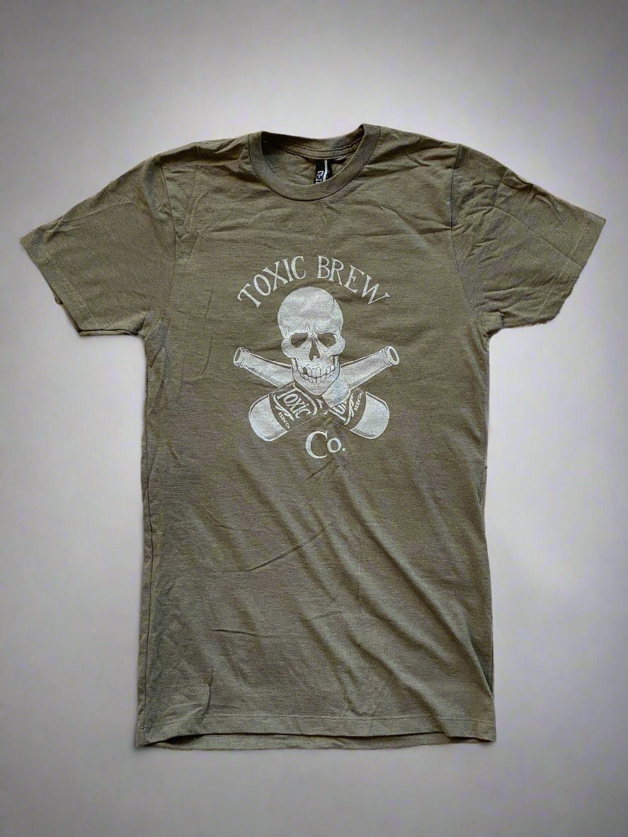 Toxic Brew CO. T-Shirt Skull Green