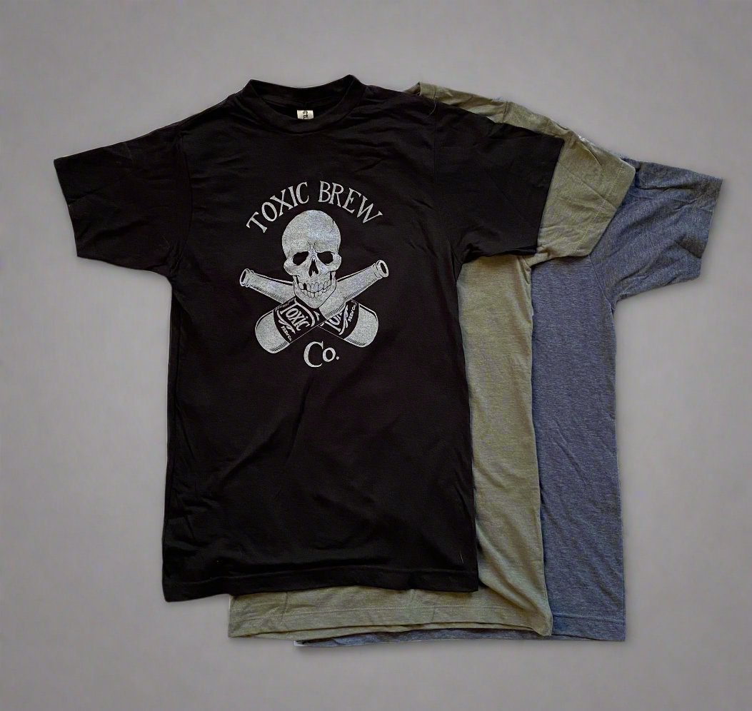 Toxic Brew CO. T-Shirt Skull Green