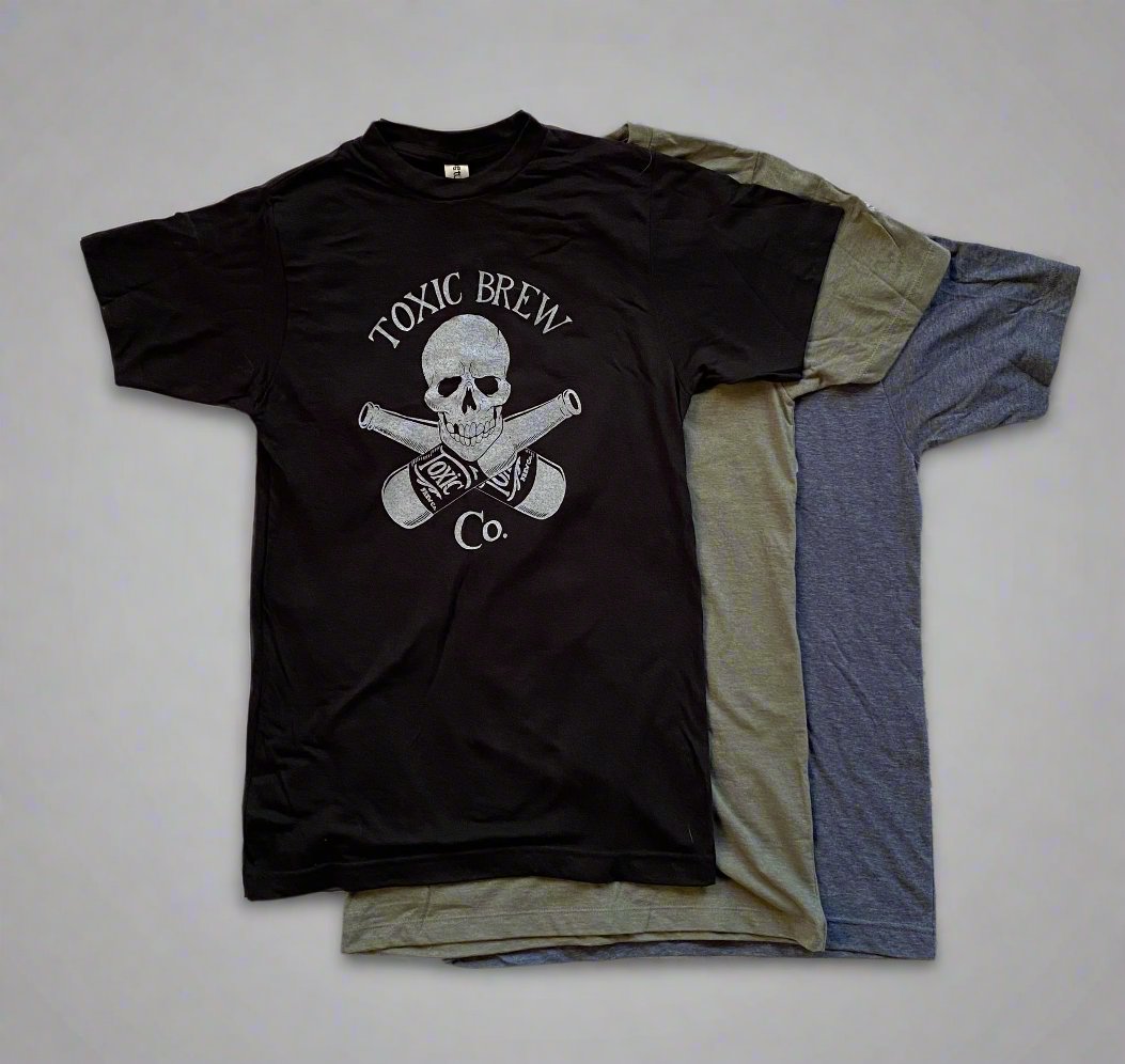 T-Shirt Skull Blue