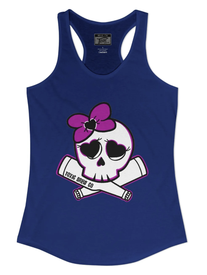 Girl Skelly Racerback Tank