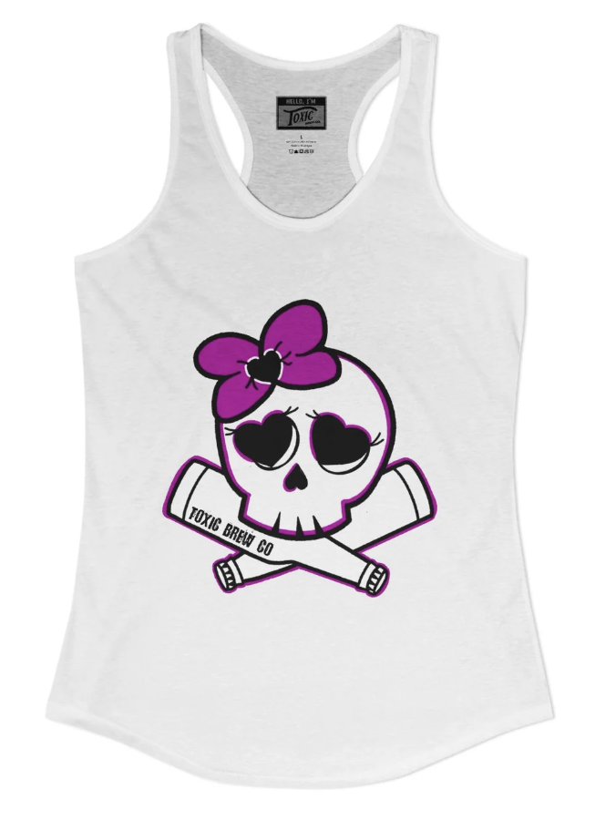 Girl Skelly Racerback Tank
