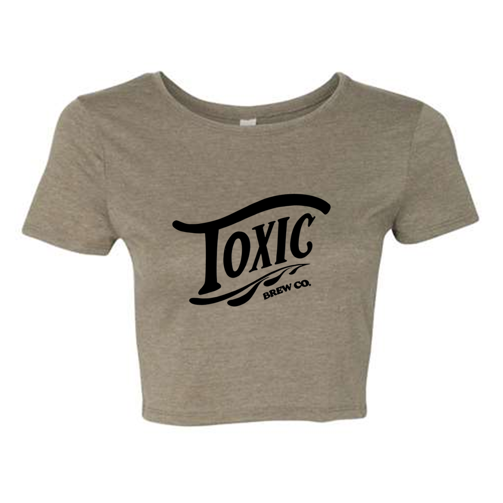Vintage Toxic Crop Top T