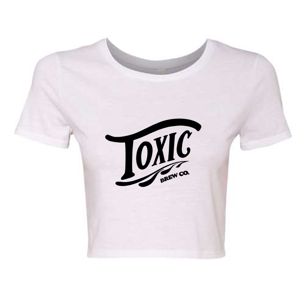 Vintage Toxic Crop Top T
