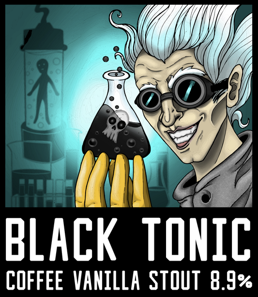 16oz Can Black Tonic