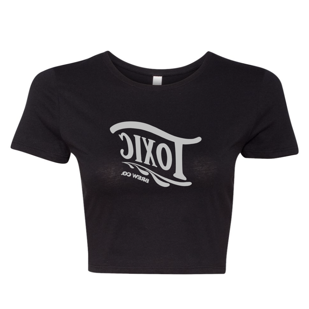 Mirrored Vintage Toxic Crop Top T