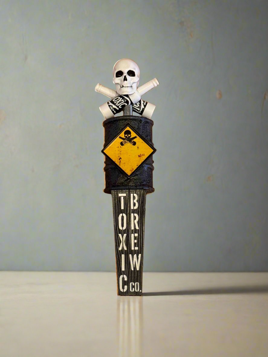 Toxic Brew Co Tap Handle with Tap Sticker